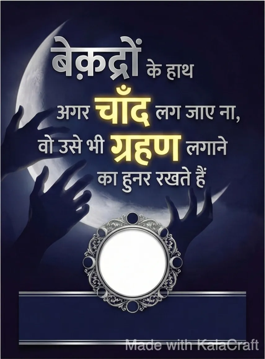 उदासी Poster 2 - Hindi Quote & Image