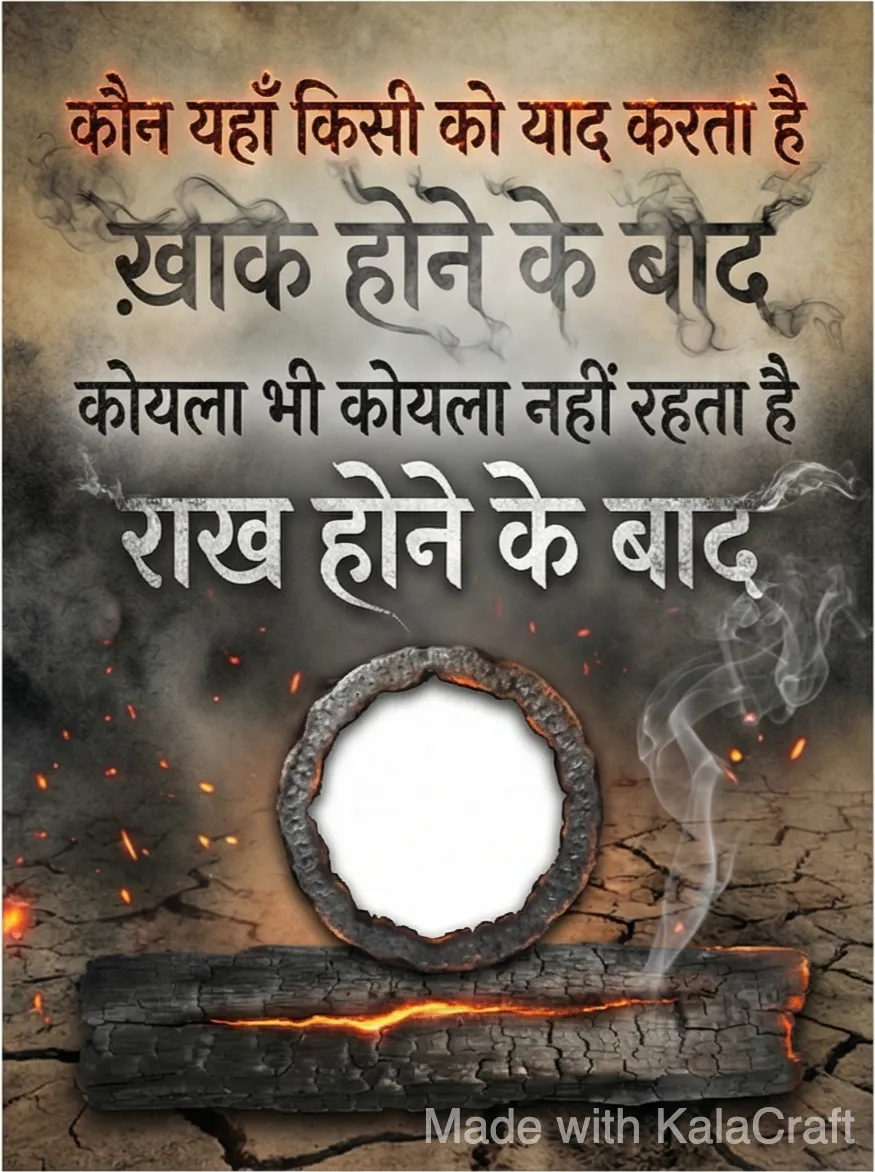 सुविचार Poster 1 - Hindi Quote & Image